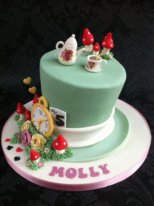 Mad Hatter Wedding Cakes
 40 best Alice in Wonderland Cakes images on Pinterest