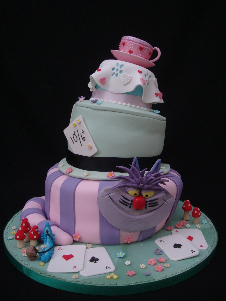 Mad Hatter Wedding Cakes
 17 Best images about Alice in Wonderland Madhatter Cakes