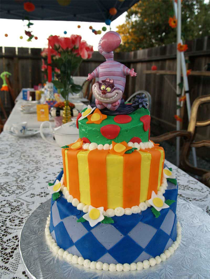 Mad Hatter Wedding Cakes
 Wedding Cakes Alice in Wonderland Mad Hatter Cake
