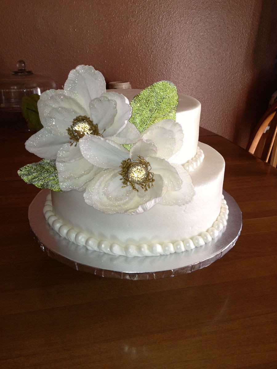 Magnolia Wedding Cakes
 Magnolia Wedding Cake CakeCentral