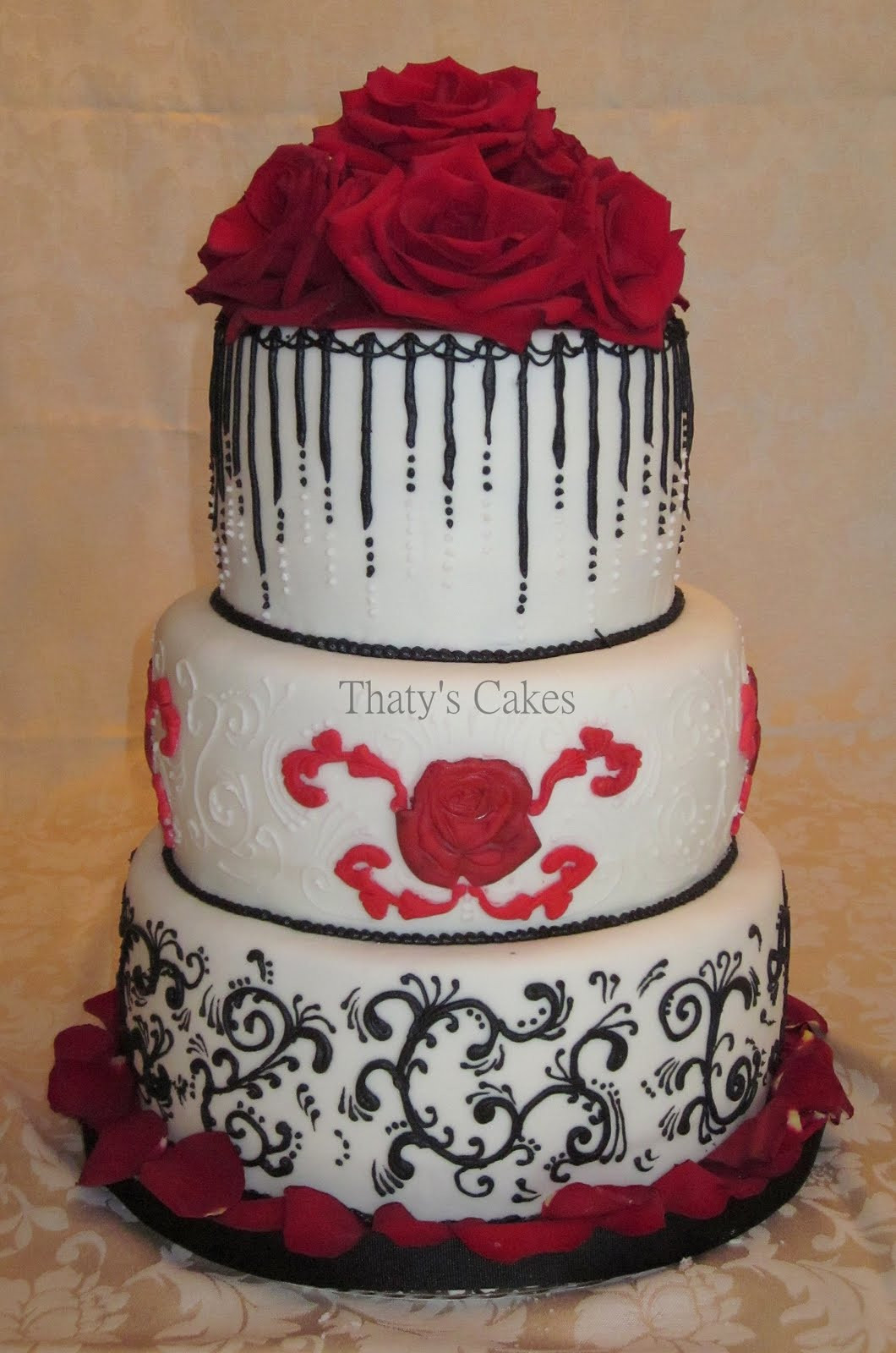 Mail Order Wedding Cakes
 Thaty s Cakes Wedding and Birthday Cakes