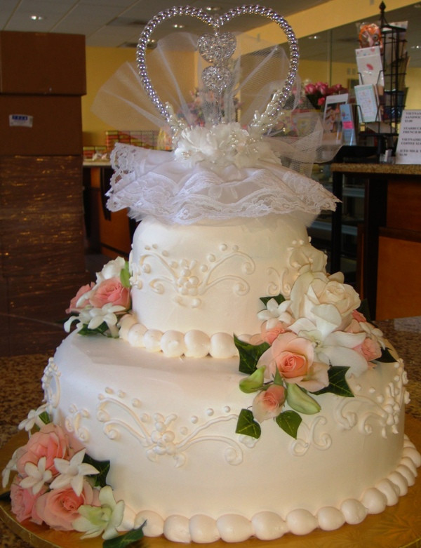 Mail Order Wedding Cakes
 KG Bakery Wedding Cakes