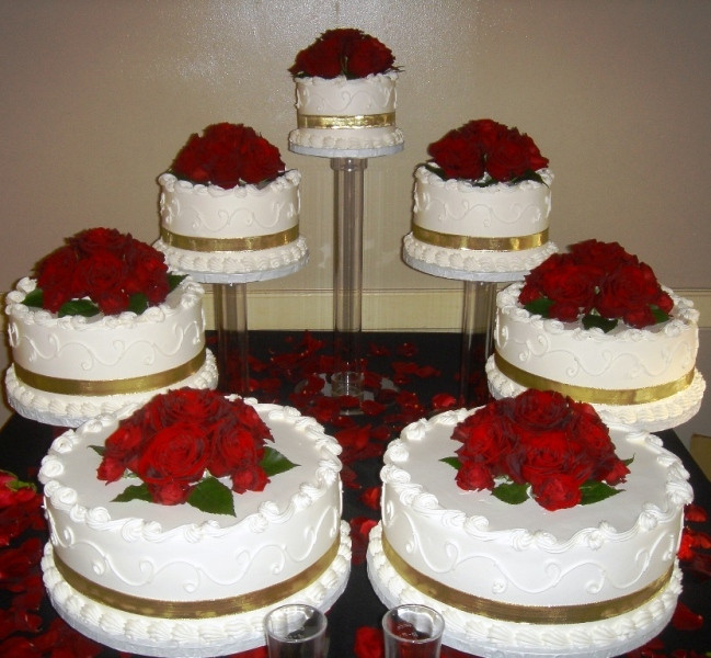 Mail Order Wedding Cakes
 KG Bakery Wedding Cakes