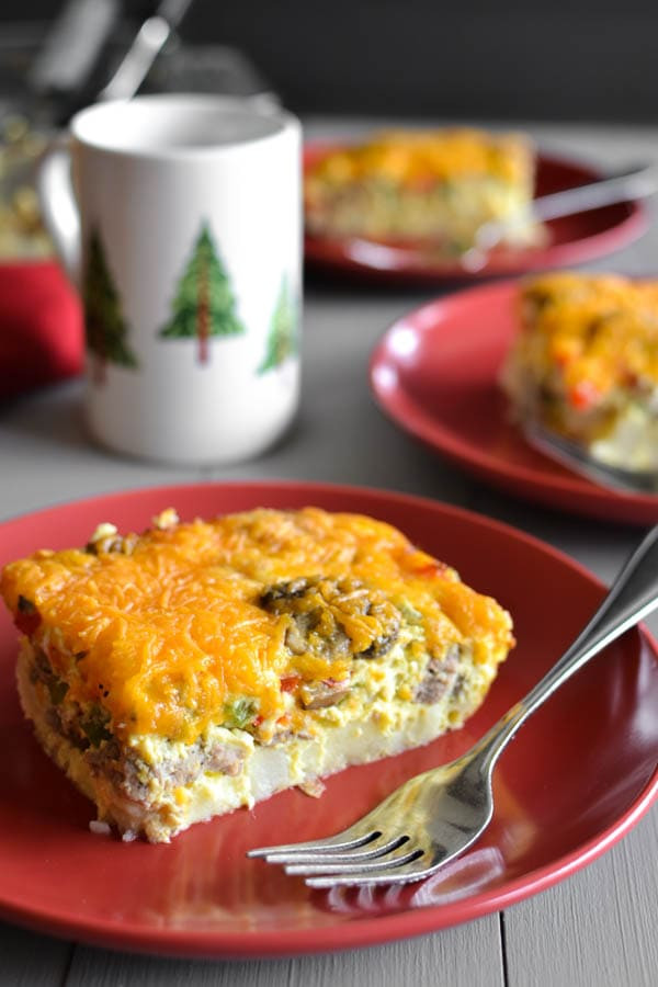 Make Ahead Breakfast Casserole Healthy
 Healthy Make Ahead Sausage and Egg Breakfast Casserole