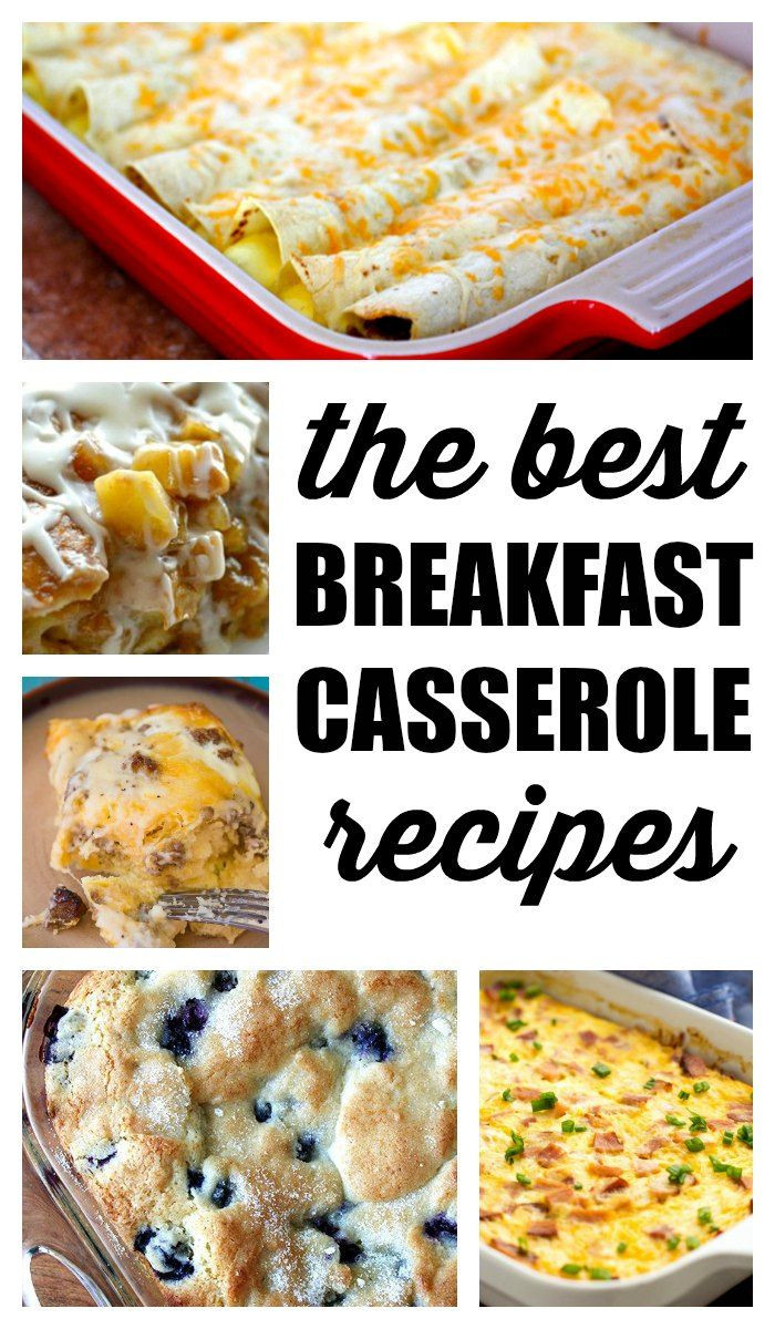 Make Ahead Breakfast Casserole Healthy
 15 Breakfast Casserole Recipes