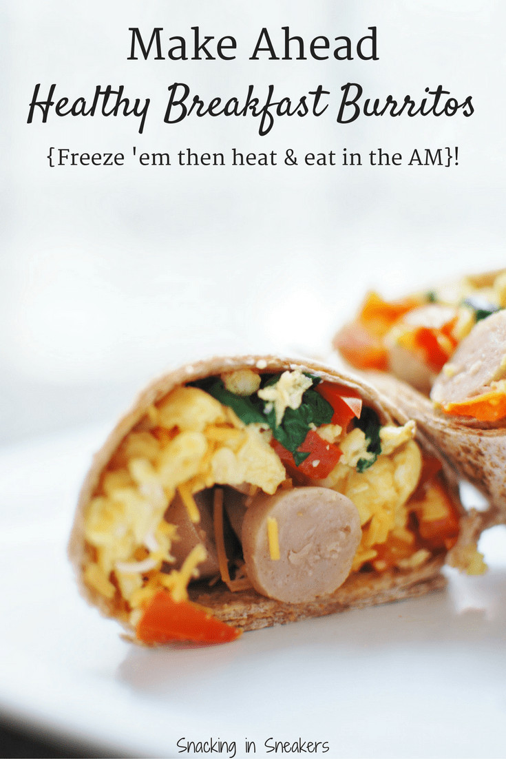 Make Ahead Breakfast Healthy
 Make Ahead Breakfast Burritos Easy Cheap & Healthy