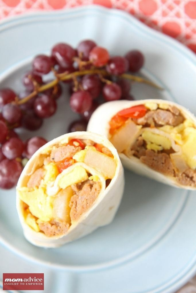 Make Ahead Healthy Breakfast Burritos
 Make Ahead Breakfast Burritos MomAdvice