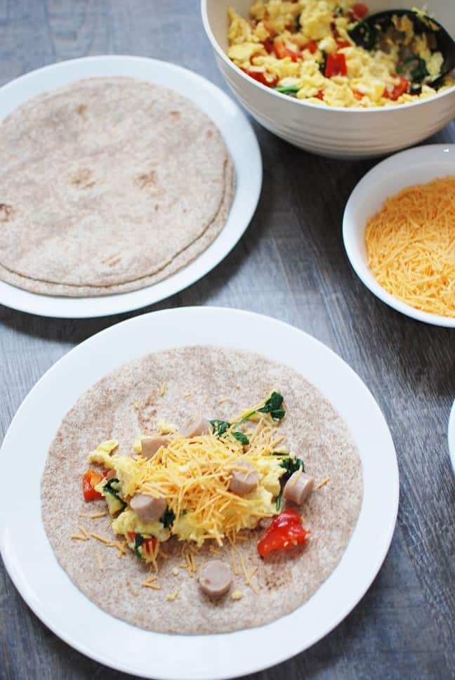 Make Ahead Healthy Breakfast Burritos
 make ahead healthy breakfast burritos