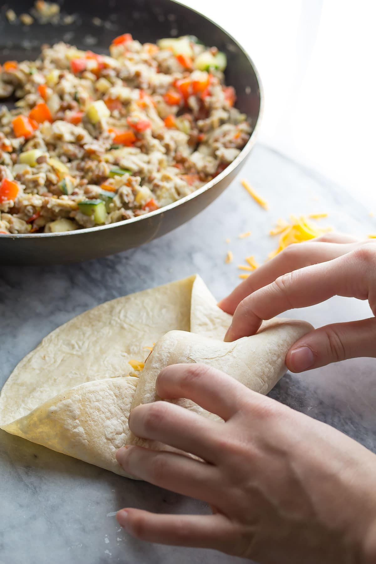 Make Ahead Healthy Breakfast Burritos
 make ahead healthy breakfast burritos
