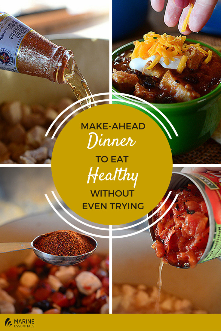 Make Ahead Healthy Dinners
 Make Ahead Dinner To Eat Healthy Without Even Trying