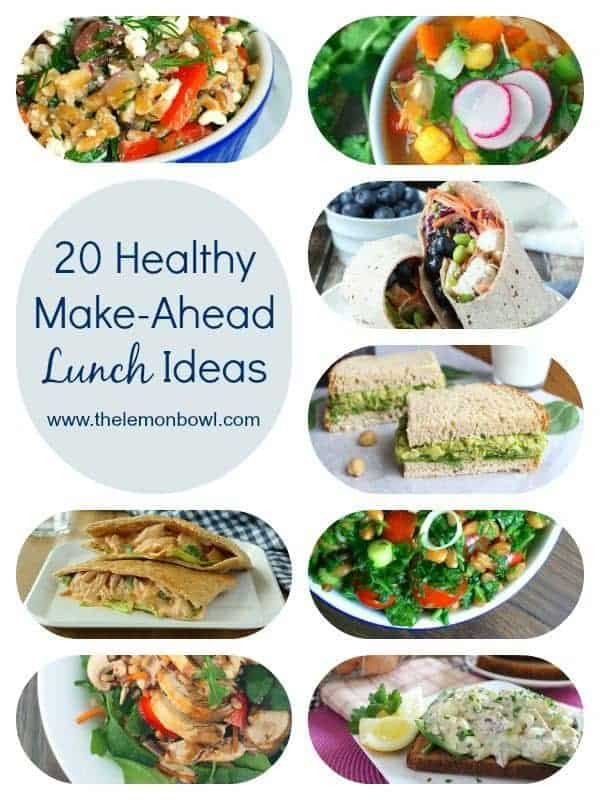 Make Ahead Healthy Lunches
 15 Most Popular Recipes of 2015 The Lemon Bowl