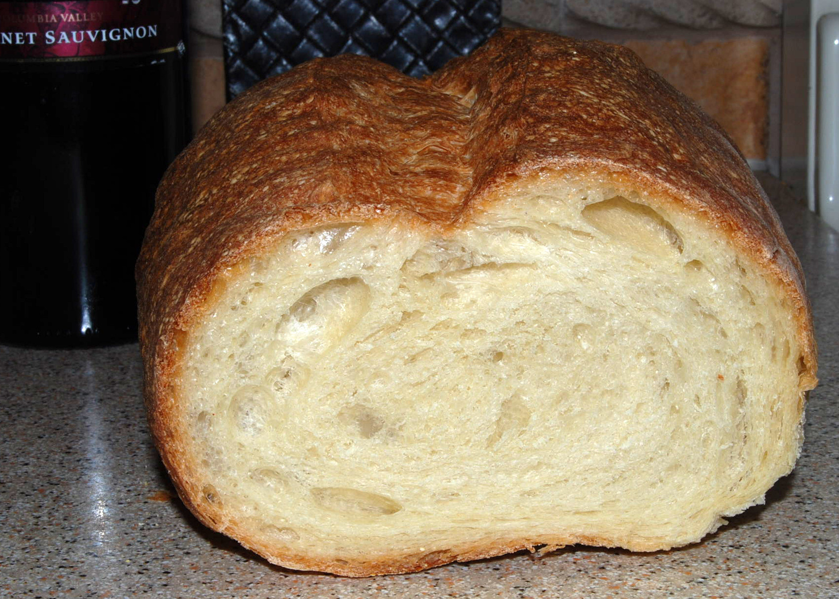 Make Healthy Bread
 Make bakery style Italian bread at home frugal healthy