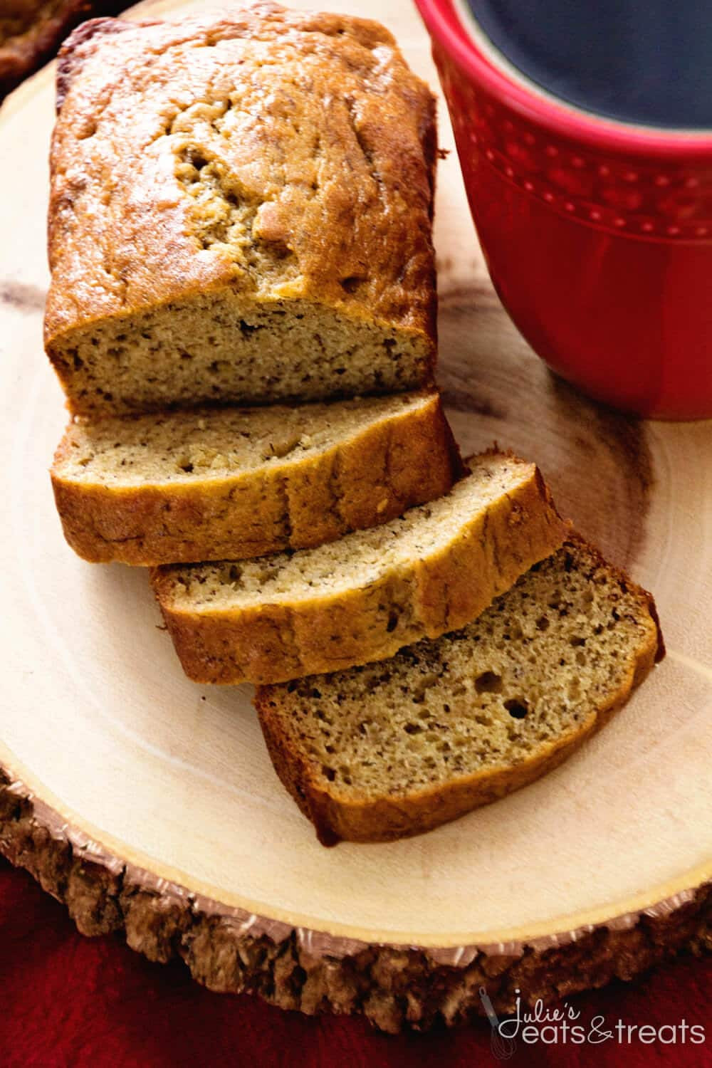 Make Healthy Bread
 Healthy Banana Bread Recipe Julie s Eats & Treats