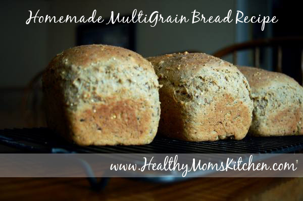 Making Healthy Bread
 Healthy Homemade MultiGrain Bread Recipe