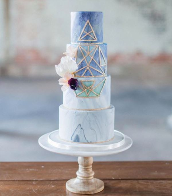 Marble Wedding Cakes
 27 Chic And Luxurious Marble Wedding Cakes Weddingomania