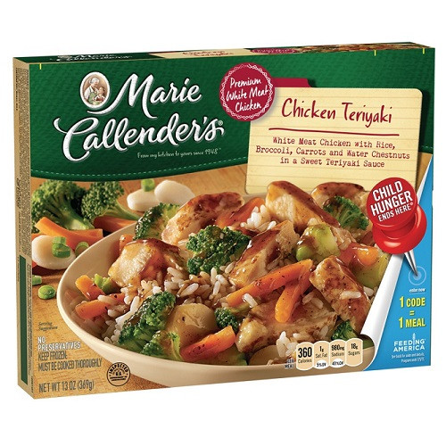 Marie Callender Frozen Dinners Healthy
 Marie Callender s Frozen Dinner Teriyaki Chicken 13 oz box