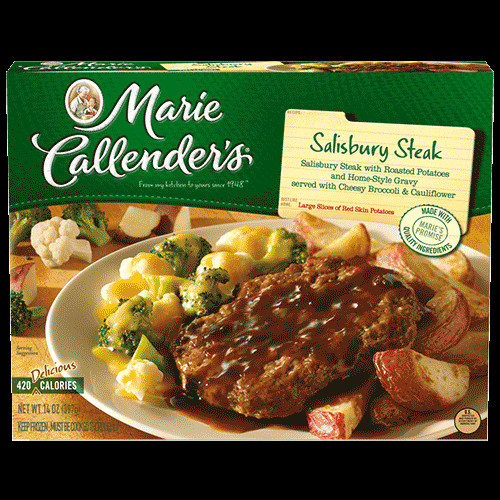 Marie Callender Frozen Dinners Healthy
 Salisbury Steak