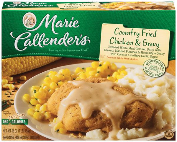 Marie Callender Frozen Dinners Healthy
 Marie Callender s Country Fried Chicken & Gravy
