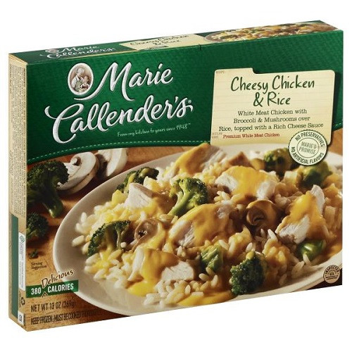 Marie Callender Frozen Dinners Healthy
 Marie Callender s Frozen Dinner Cheesy Chicken & Rice 13