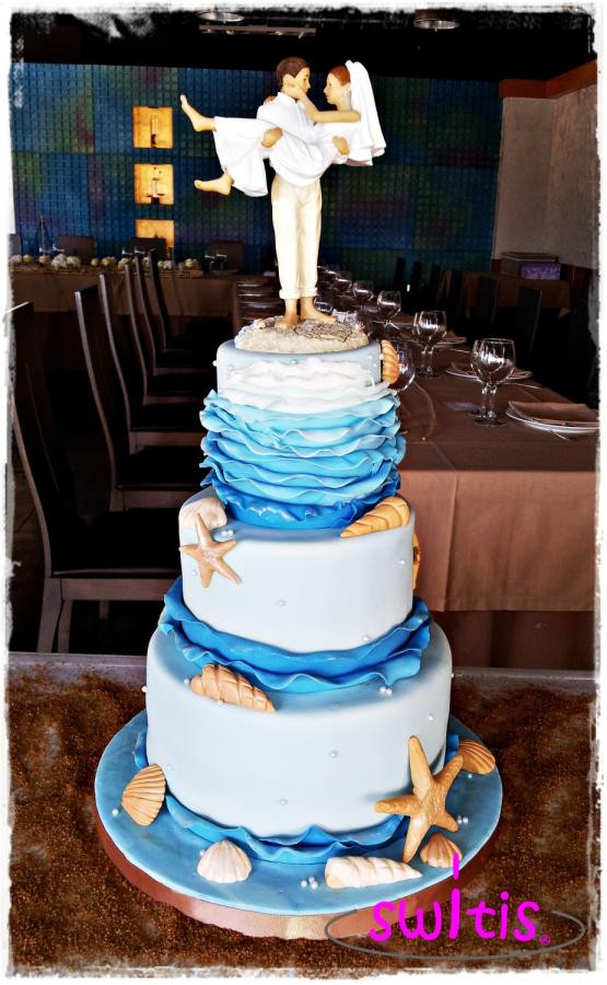 Marine Wedding Cakes
 marine wedding cake Cake by switis CakesDecor