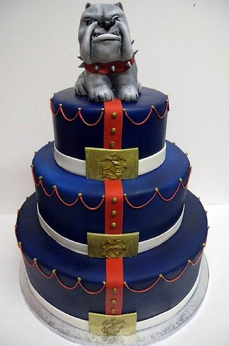 Marine Wedding Cakes
 Cake Wrecks Home Sunday Sweets A Memorial Day Salute