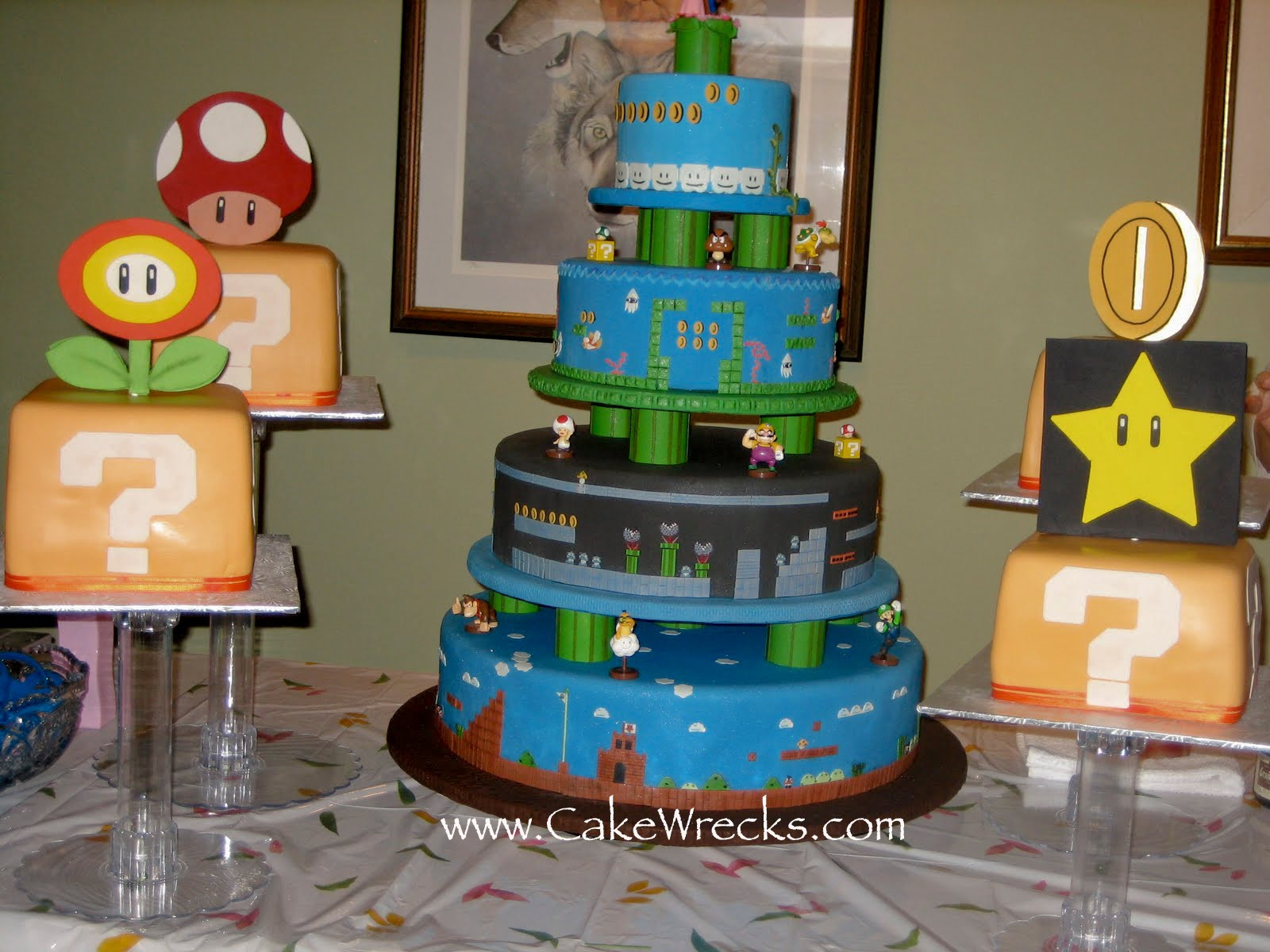 Mario Wedding Cakes
 Talk Nerdy To Me 5 Rules of Geek Engagement