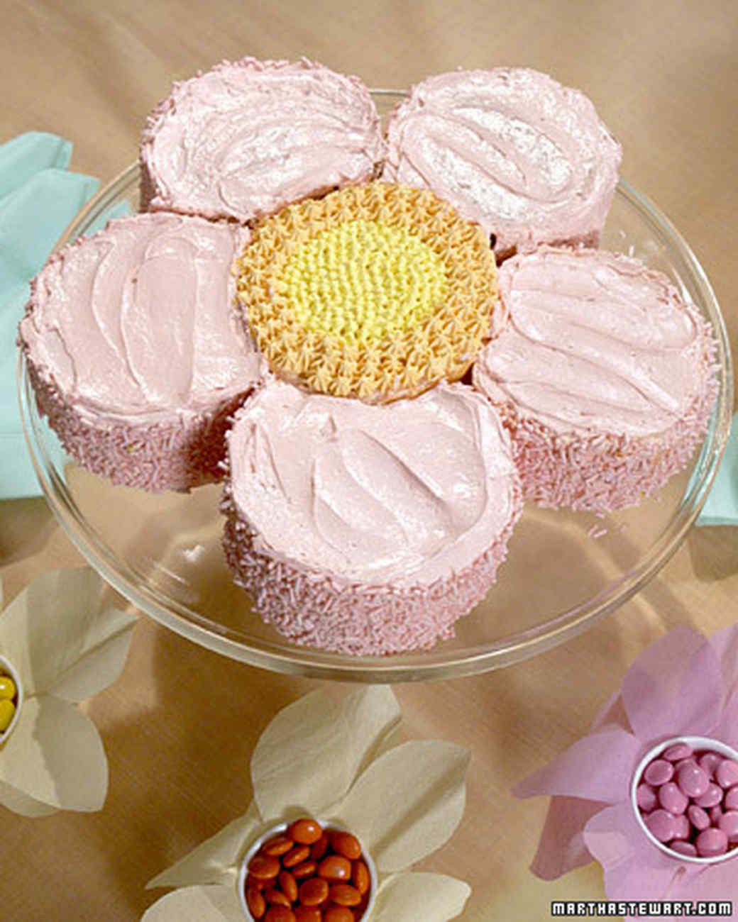Martha Stewart Easter Desserts
 Flower Cake Recipe