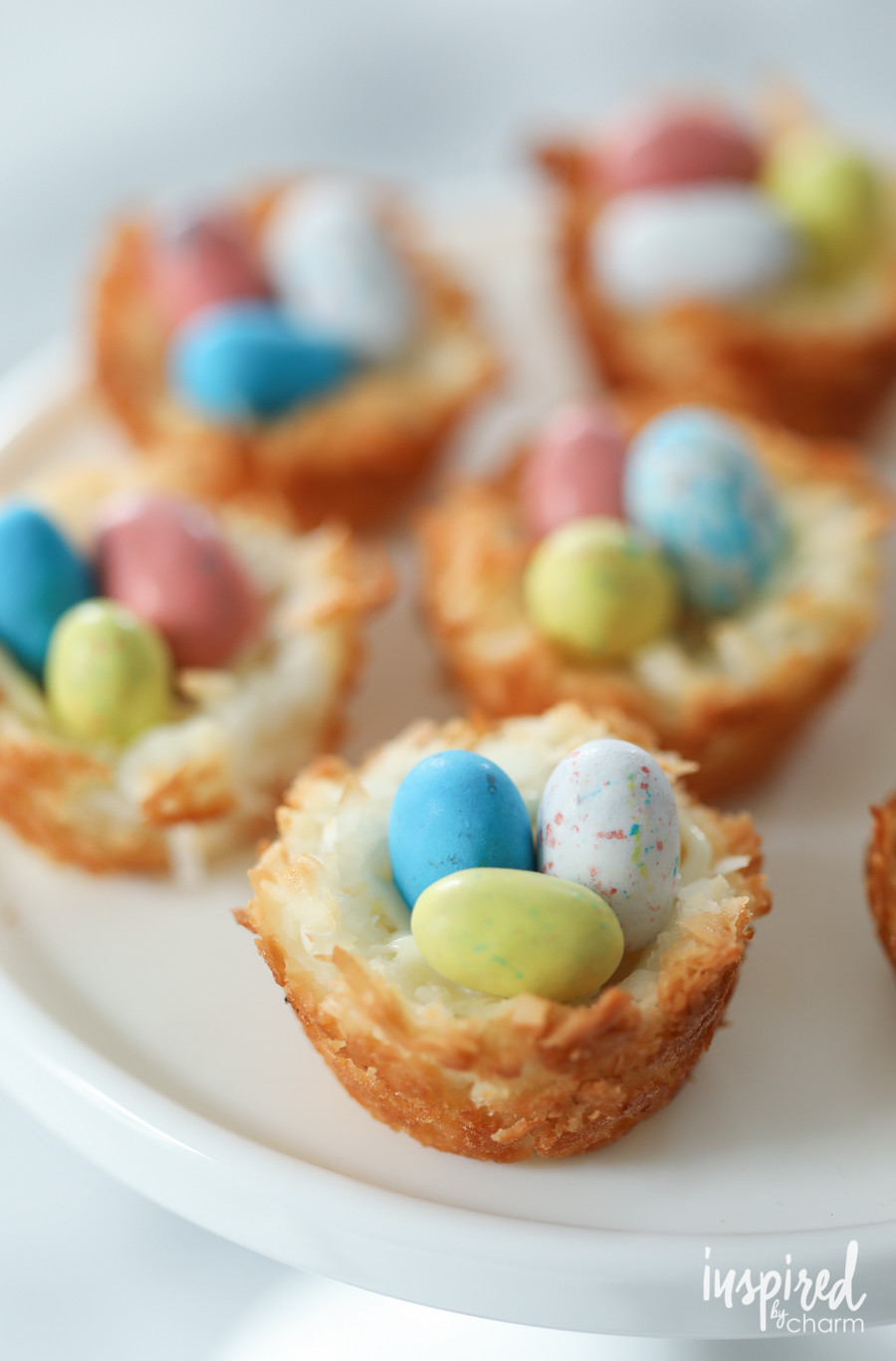 Martha Stewart Easter Desserts
 Coconut Macaroon Nests Inspired by Charm