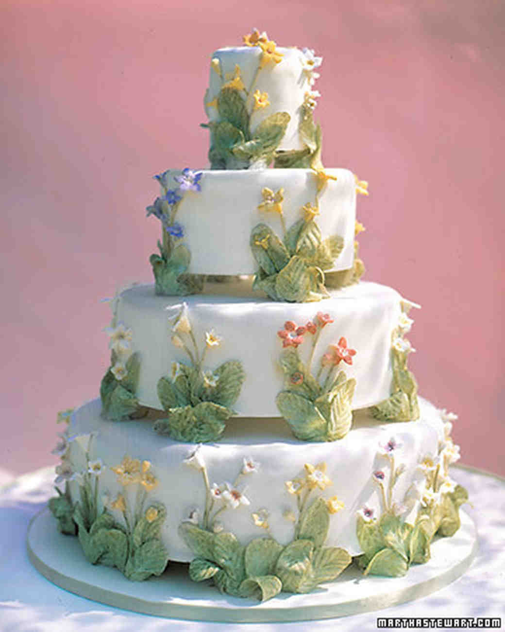 Martha Stewart Wedding Cakes
 Green Wedding Cakes