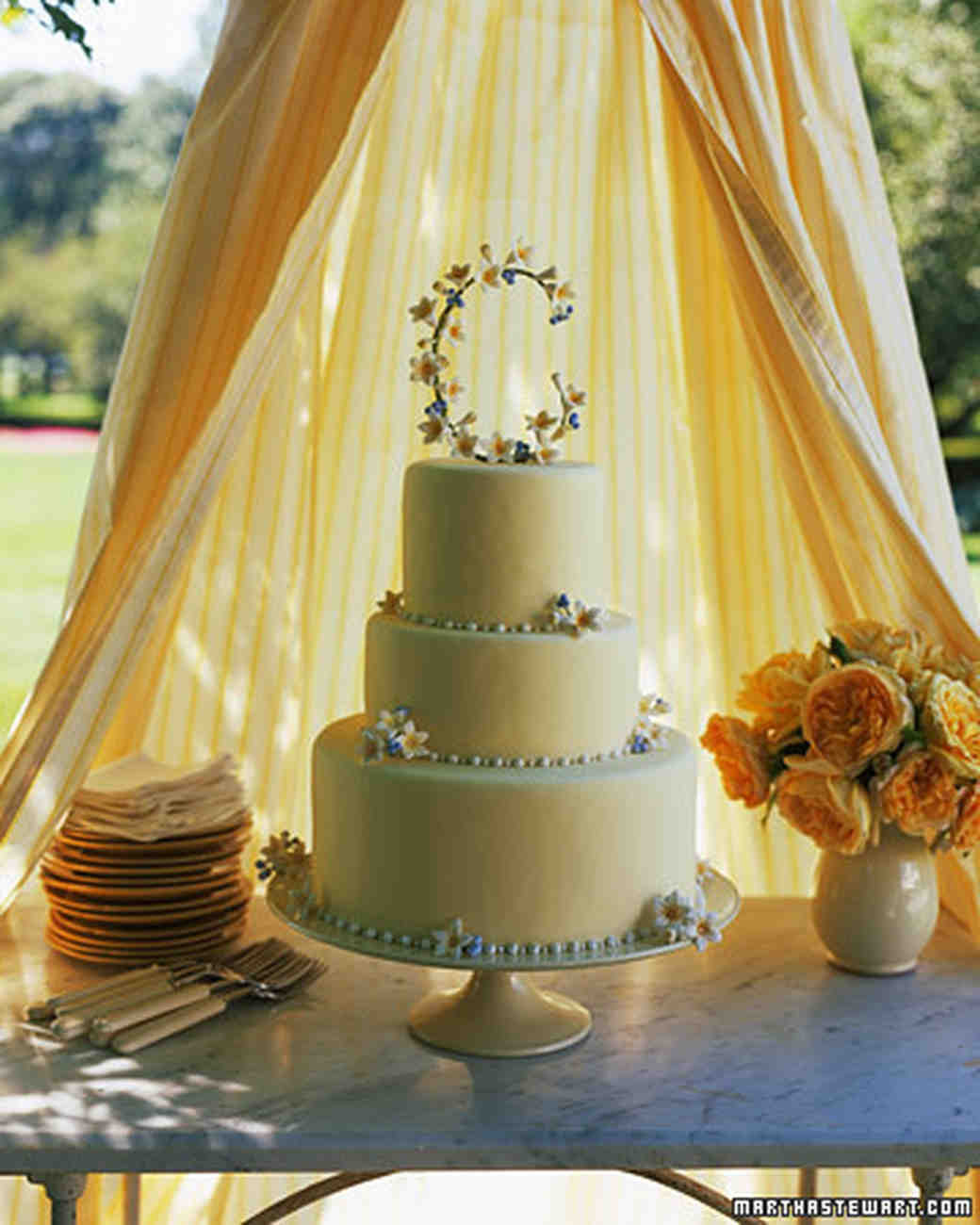 Martha Stewart Wedding Cakes
 Best Cake Toppers