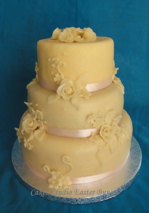 Marzipan Wedding Cakes
 Marzipan wedding cake cake by Irina Vakhromkina CakesDecor