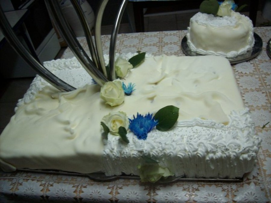 Marzipan Wedding Cakes
 Marzipan Wedding Cake CakeCentral