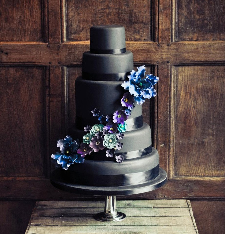 Masculine Wedding Cakes
 59 Reasons Black Is The Chicest Wedding Color