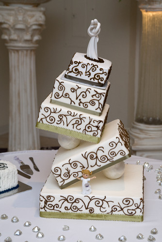 Masculine Wedding Cakes
 If The Ring Fits PICKING A CAKE