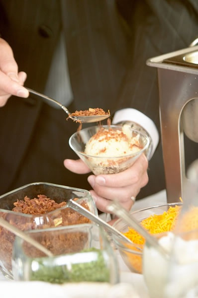 Mashed Potatoes Bar Wedding
 76 best Mash potato bar images on Pinterest