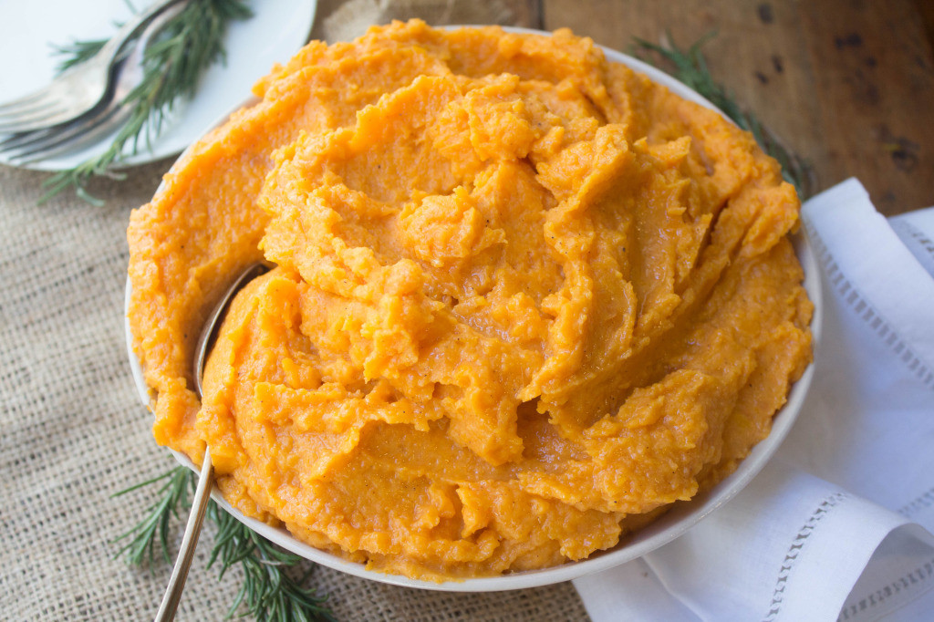 Mashed Sweet Potatoes Recipe Healthy
 Spiced Mashed Sweet Potatoes