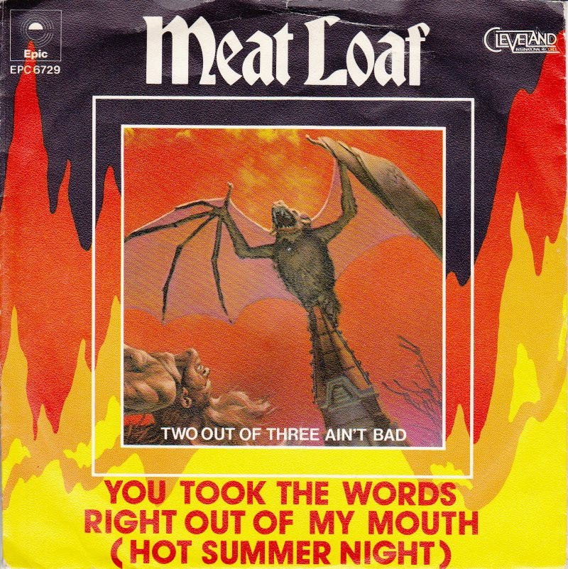 Meatloaf Hot Summer Night
 45cat Meat Loaf You Took The Words Right Out My