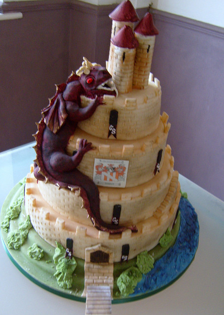 Medieval Wedding Cakes
 me val themed wedding cake