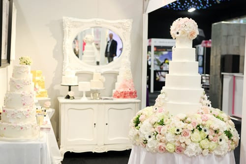 Meijers Wedding Cakes
 Floral inspired cakes by Cake Maison at Brides The Show