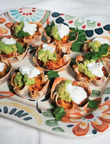 Mexican Appetizers Healthy
 A Healthy Appetizer – Mexican Bean and Salsa Wonton Cups