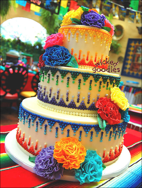 Mexican themed Wedding Cakes 20 Ideas for Mexican Wedding Cake