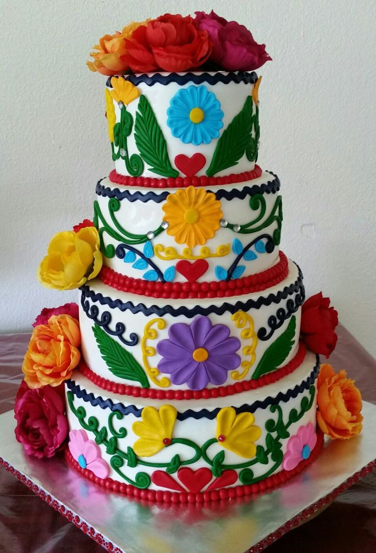 Mexican Themed Wedding Cakes
 Mexican Fiesta themed cake Cinco De Mayo