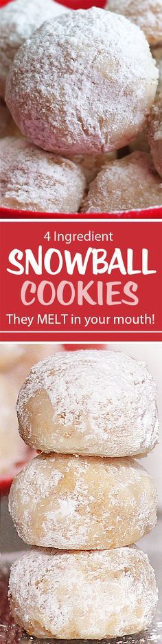 Mexican Wedding Cakes Without Nuts
 Snowball Cookies Without Nuts Recipe