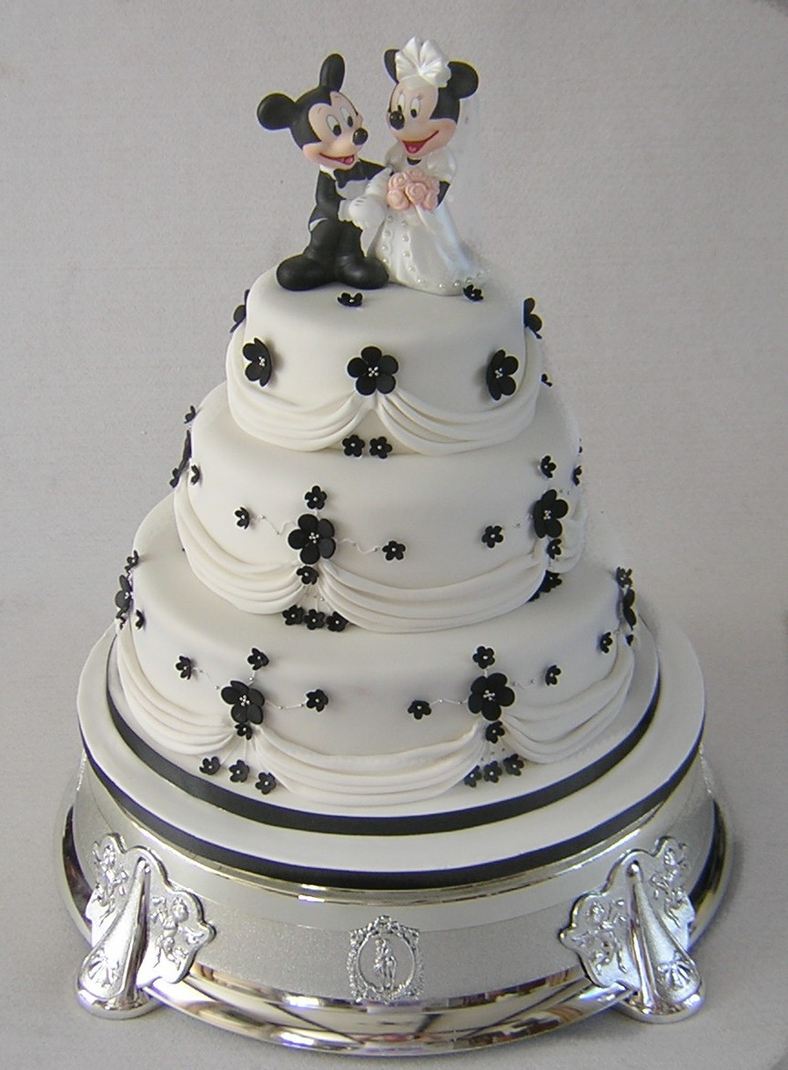 Mickey Mouse Wedding Cakes
 Hayling Island Cake Maker Julie s Creative Cakes