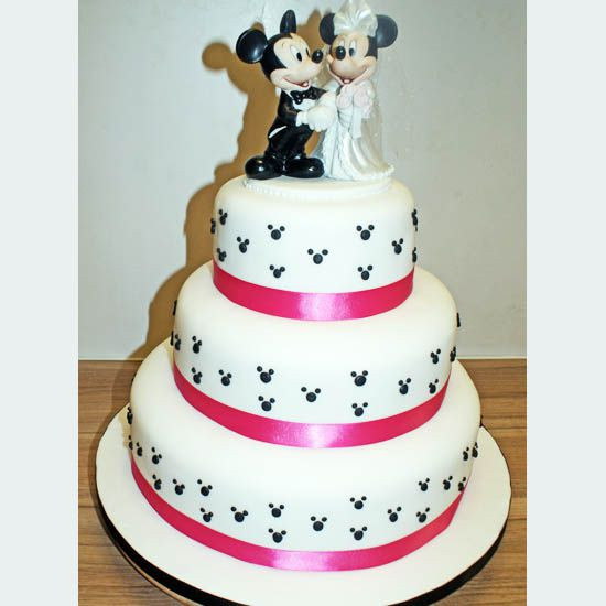 Mickey Mouse Wedding Cakes
 Mickey Mouse