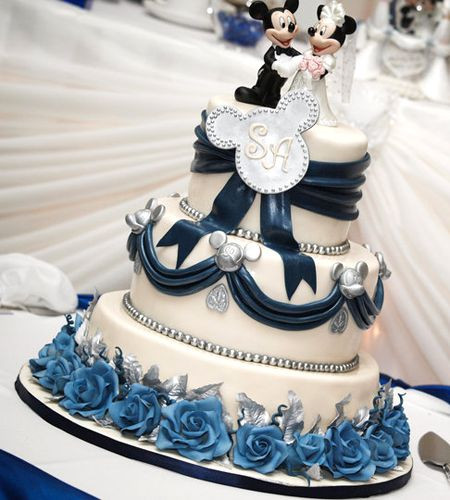 Mickey Mouse Wedding Cakes
 Mickey Mouse Wedding Cake Anyone