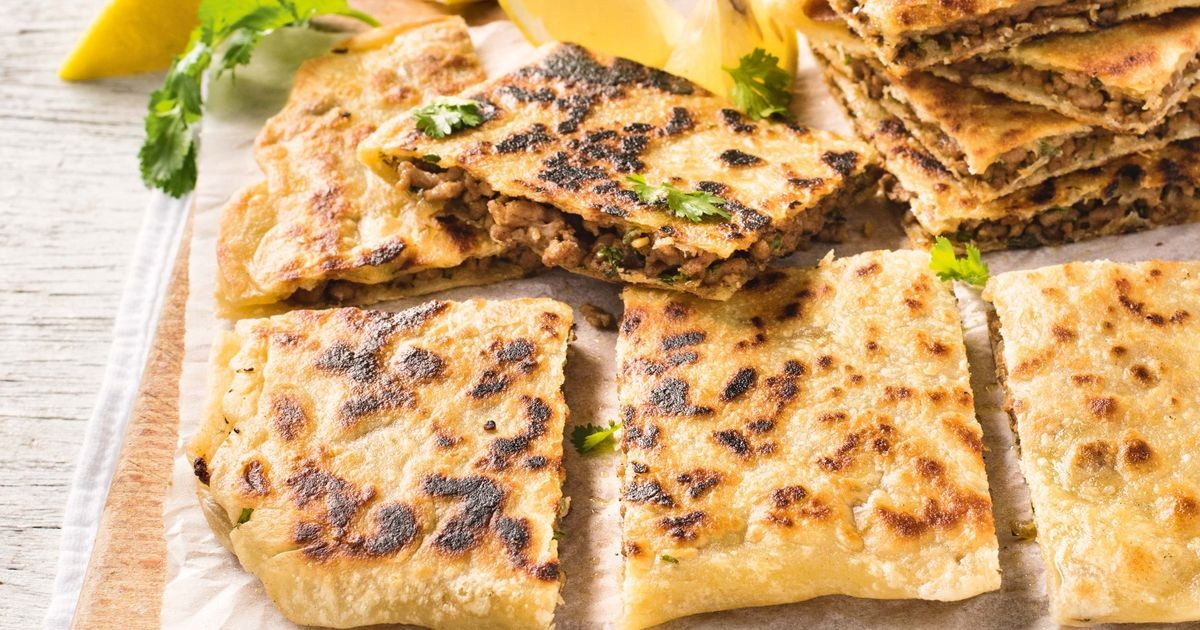 Middle Eastern Bread Recipe
 Middle Eastern stuffed flatbreads