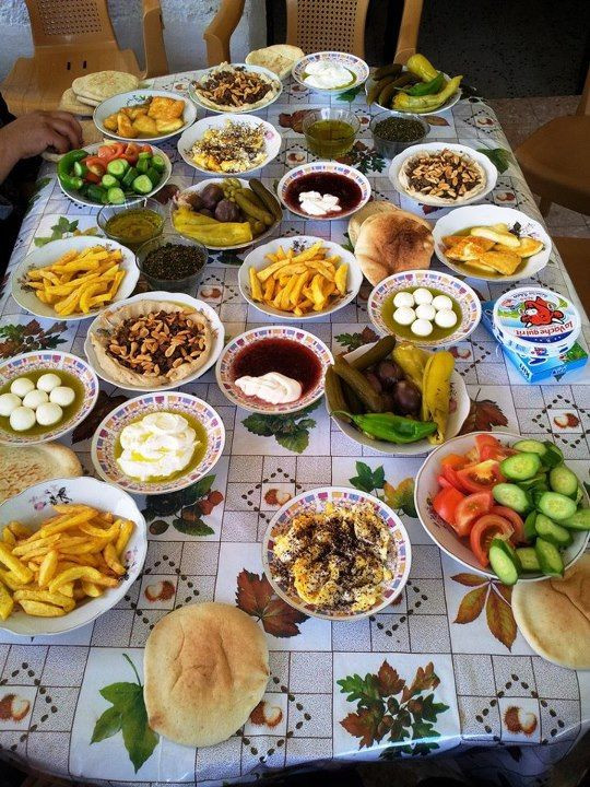 Middle Eastern Breakfast Recipes
 Palestinian breakfast sedap Pinterest