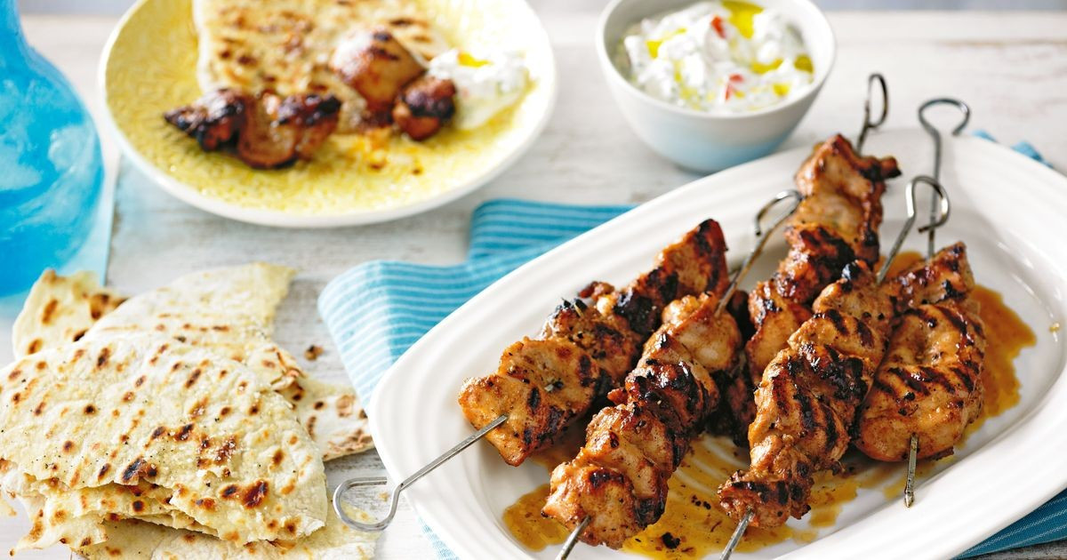 Middle Eastern Dinner Recipes
 Middle Eastern chicken skewers