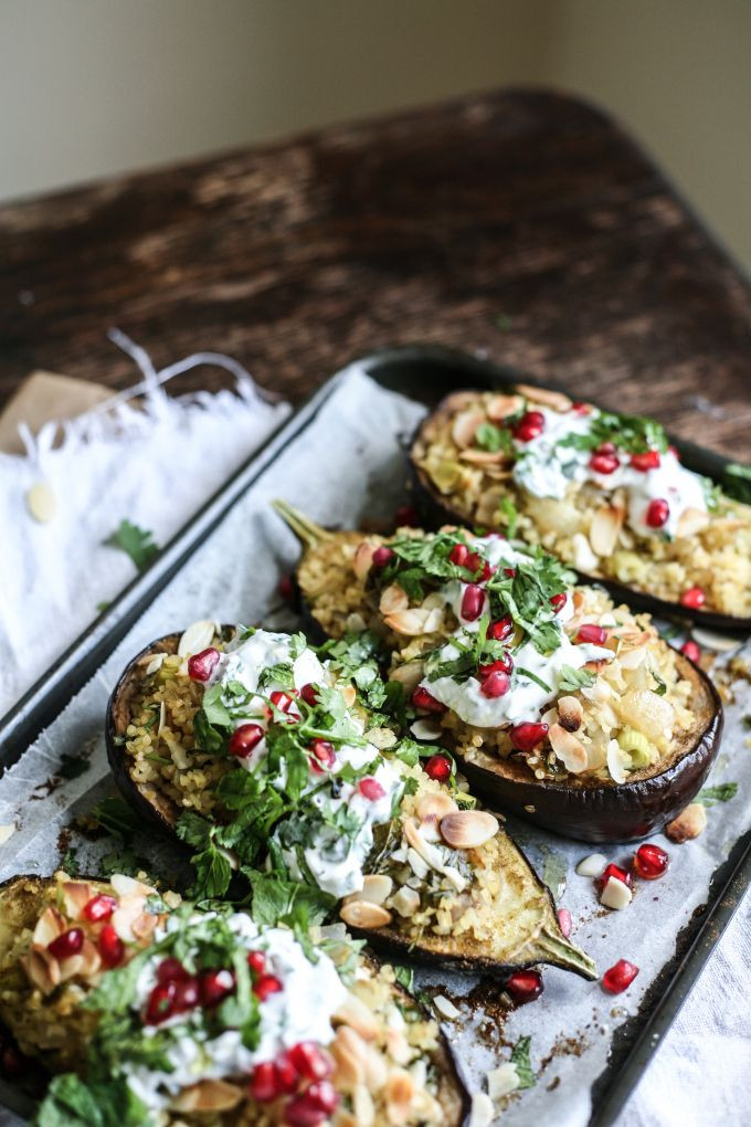 Middle Eastern Eggplant Recipes
 middle eastern bulgur stuffed eggplants